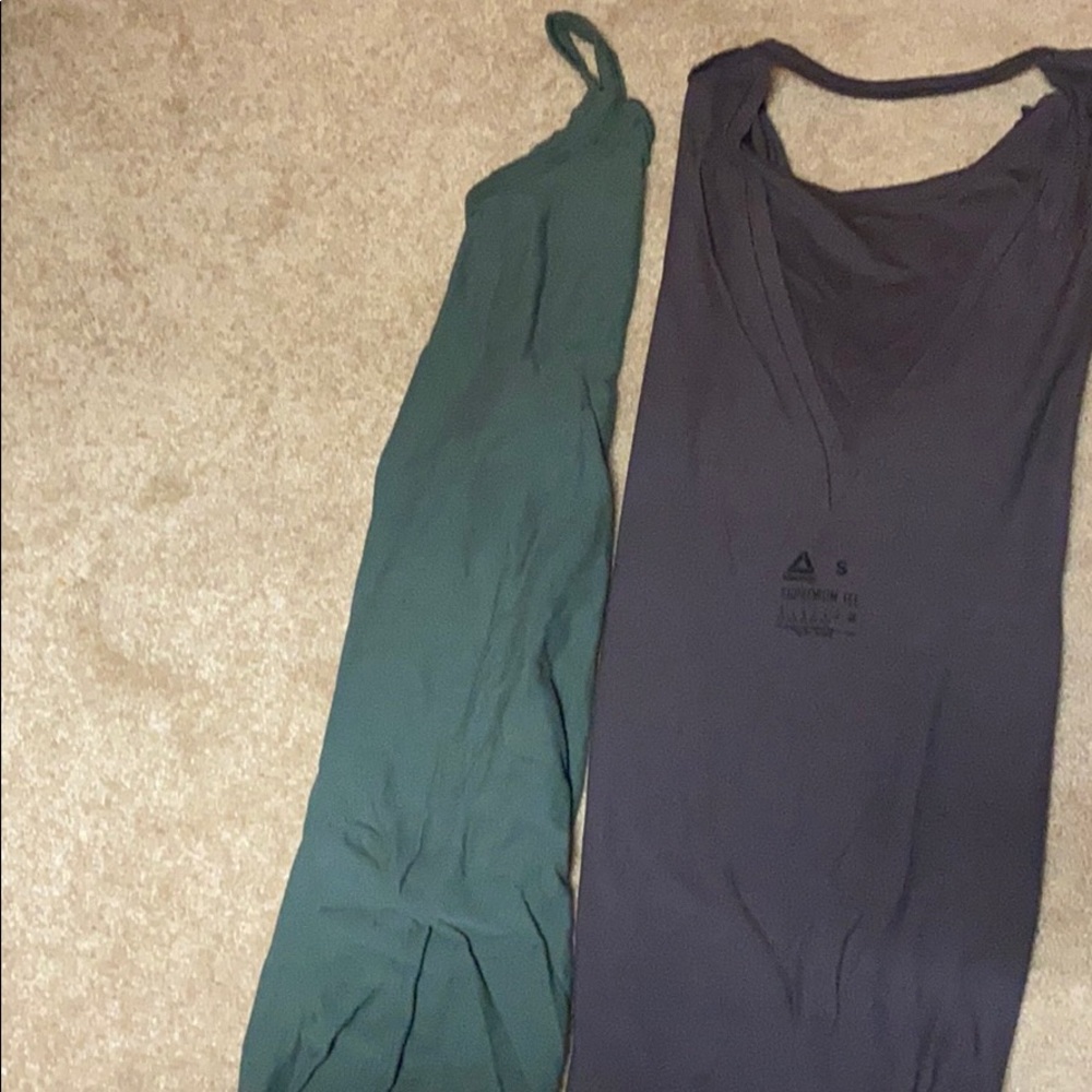 2 Reebok Supremium Long sleeved vback shirts